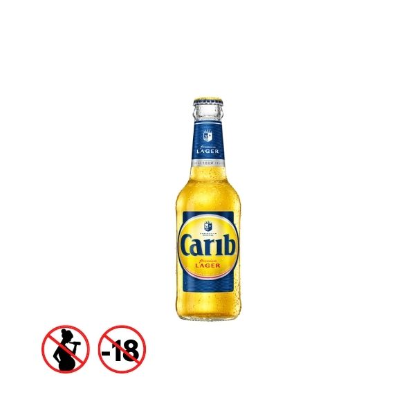 Bière blonde Carib 33cl - 5.0% vol.