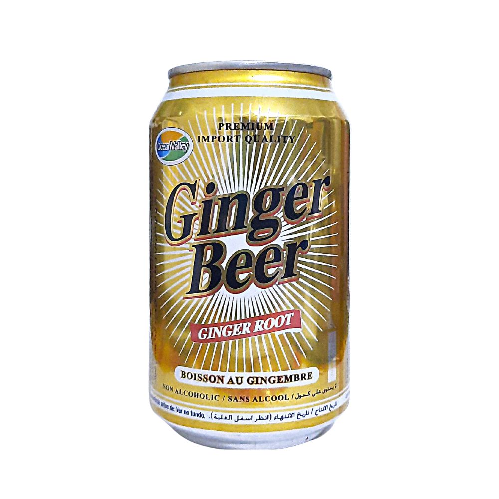 Bière sans alcool cannette Ginger Beer 33cl - Kreyolida
