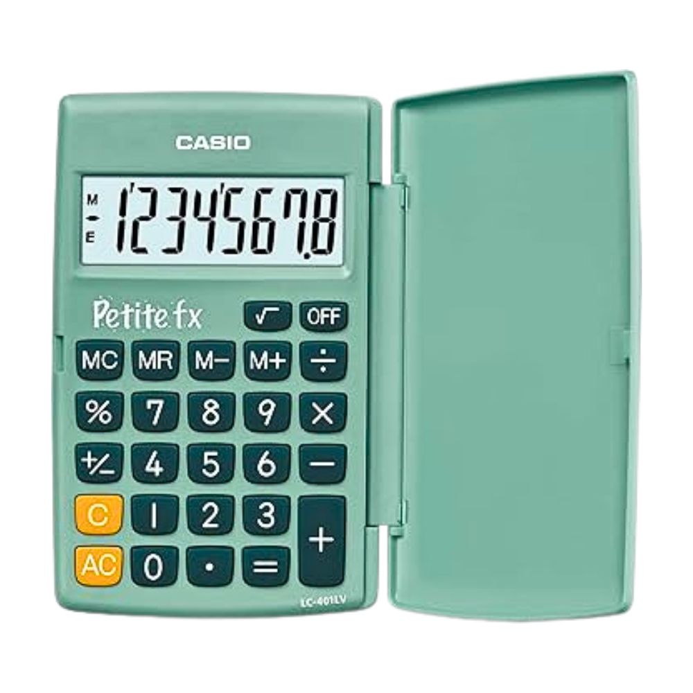 Calculatrice scientifique standard PETITE FX LC-401LV-GN Casio