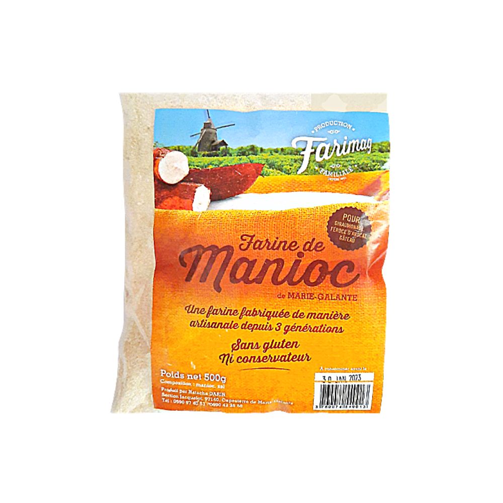 Farine de manioc de Marie-Galante 500g - Kreyolida