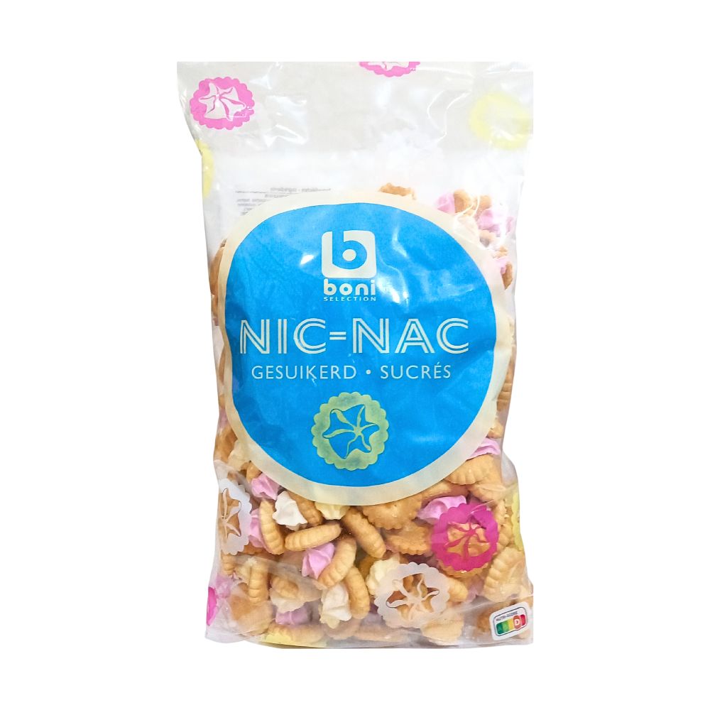 Petits biscuits avec fantaisie meringue NIC-NAC 500g