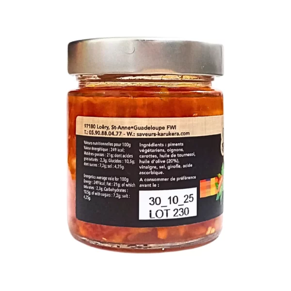 Piments végétariens en morceaux avec Huile d'olive Komla 210g shopping