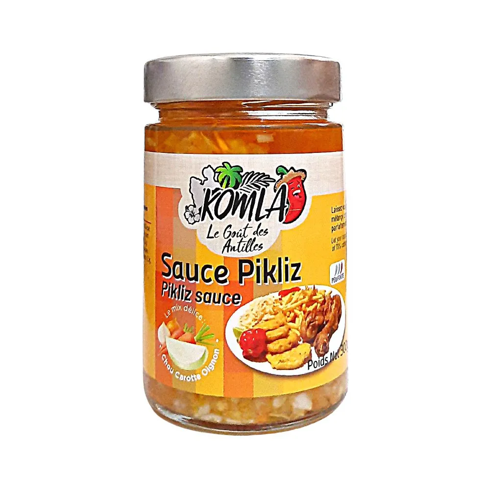 Sauce Pikliz Komla 300g guadeloupe