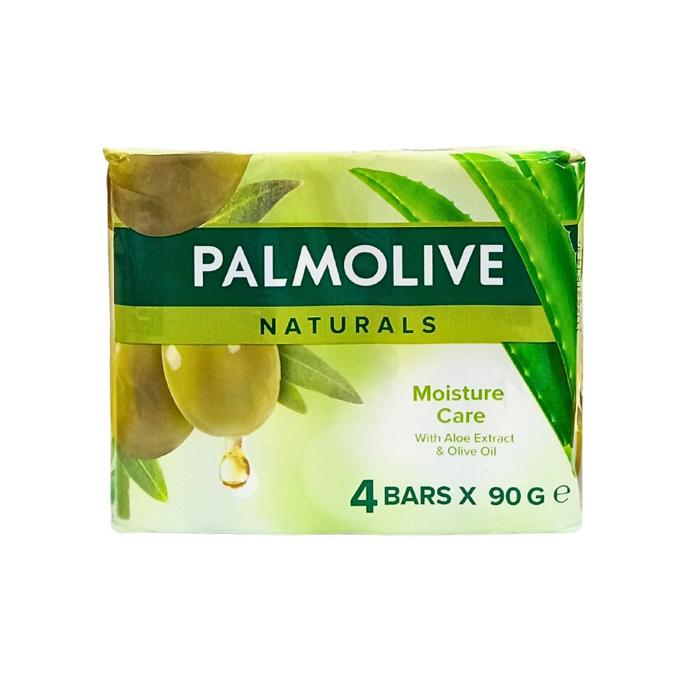 Savon Naturals Moisture Care Extrait d'aloès et huile d'olive Palmolive 4x90g