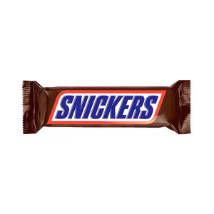 Barre chocolat caramel et cacahuètes Snickers 50g