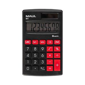 Calculatrice de poche 8 chiffres MAUL