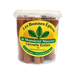 Cannelle entière Les Bonnes Épices de Monsieur Maurice 45g