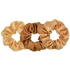 3 chouchous élastiques pour cheveux en satin