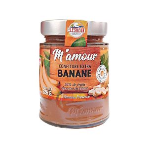 Confiture extra Banane M'amour 325g