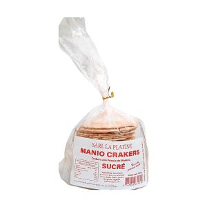 Crackers manioc sucré La Platine 100g