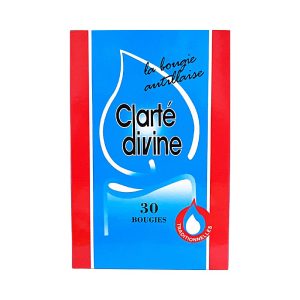 La bougie Antillaise blanche Clarté Divine x30