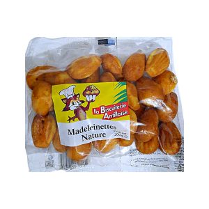 Madeleinettes nature La Biscuiterie Antillaise 200g