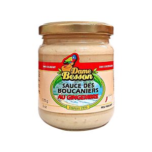 Sauce des Boucaniers au gingembre Dame Besson 180g