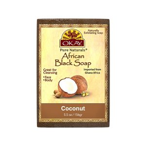 Savon noir coco Okay Pure Naturals 156g