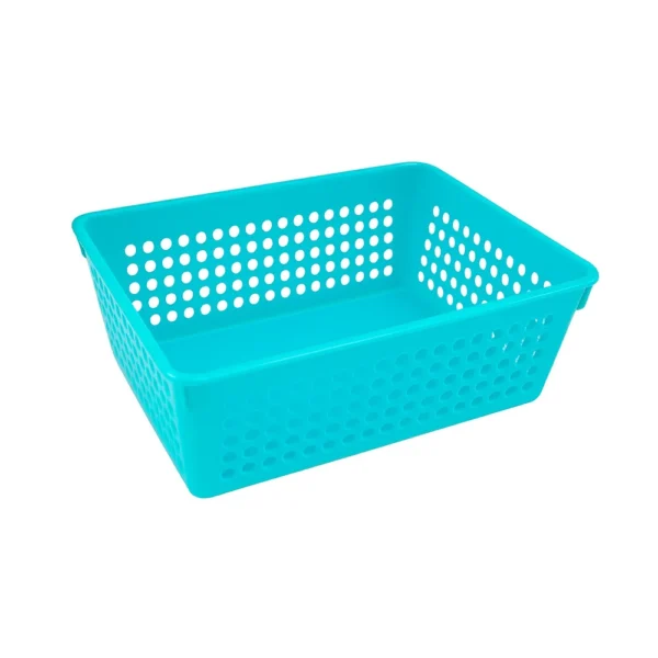 Panier De Rangement à Suspendre Sur Porte Ou Tiroir - Blanc 31x17,5x13 Cm - Plastique Forte Qualité